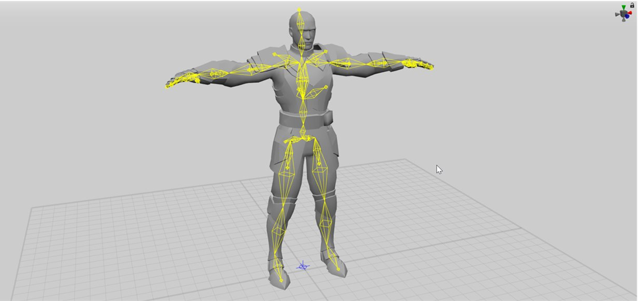 I made this simple model for ragdoll fighting game how to rig it