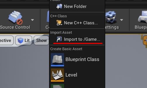 Export To Unreal Engine