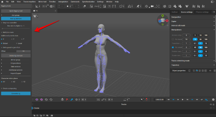 Changing skeletal mesh disables animation / puts character into T